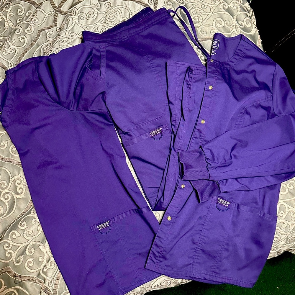 Grape scrubs full set